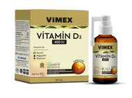 Vimex Vitamin D3 Sprey 400 IU – Bağışıklık ve Kemik Sağlığı İçin Destek