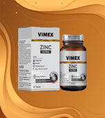 Vimex Zinc – Bağışıklık Sistemi ve Cilt Sağlığı İçin Doğal Çinko Takviyesi
