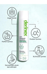 Derinex Anti Dandruff Shampoo – Çay Ağacı Yağı
