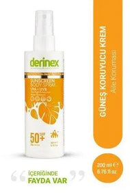 Derinex Güneş Koruyucu Sprey (Aile Boyu)