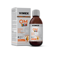 Vimex OM Kids Minik Kahramanların Sağlıklı Gelişimi İçin: Multivitamin, Mineral, Balık Yağı ve Daha Fazlası Bir Arada!